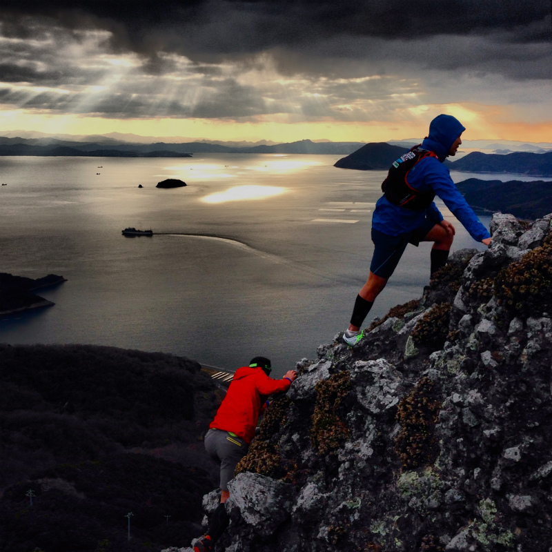 2014/01/16 Scrambling and Mountain Running in Shodoshima 小豆島_b0220886_15193629.jpg