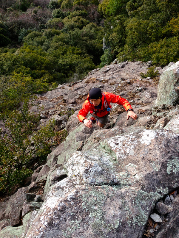 2014/01/16 Scrambling and Mountain Running in Shodoshima 小豆島_b0220886_15211531.jpg