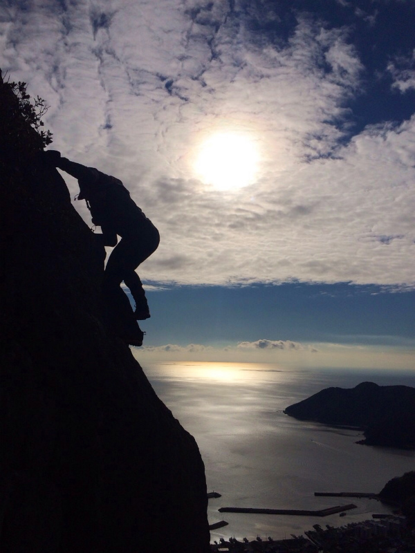 2014/01/16 Scrambling and Mountain Running in Shodoshima 小豆島_b0220886_15271382.jpg