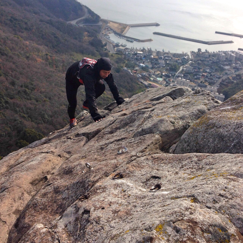 2014/01/16 Scrambling and Mountain Running in Shodoshima 小豆島_b0220886_15273637.jpg
