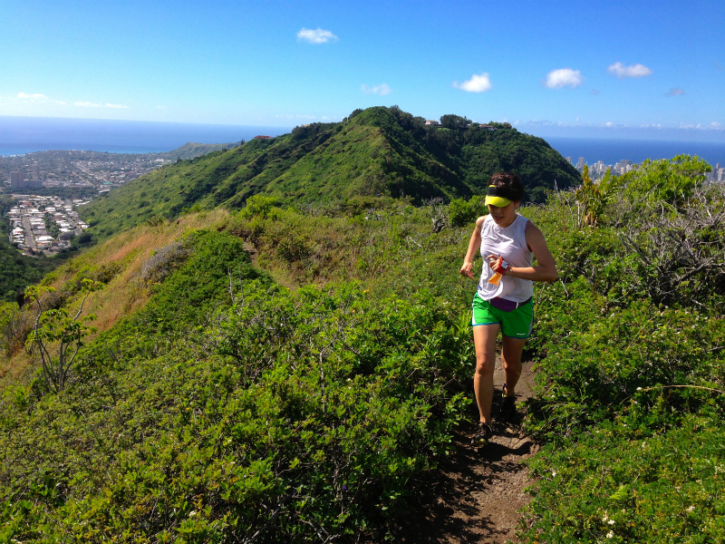 2014/01/17 Mountain Running Trip in Oahu of Hawaii Day.1 Mau\'umae Trail_b0220886_16444553.jpg
