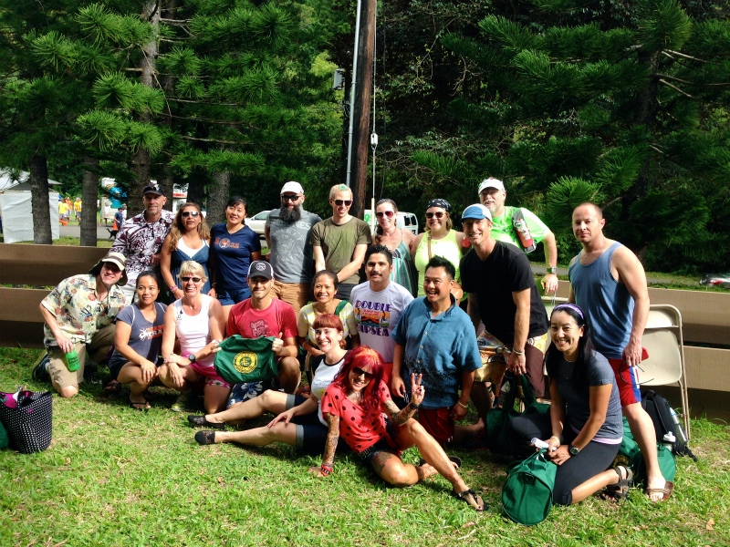 2014/01/17 Mountain Running Trip in Oahu of Hawaii Day.1 Mau\'umae Trail_b0220886_1650283.jpg