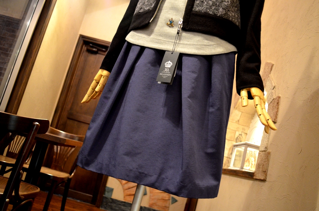 ”ノーカラーダブルジップジャケットStyle～By Brahmin～”_d0153941_18162027.jpg