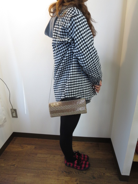 バニラクチュール VANILLA CoUTURE　バイカラークラッチBag_e0076692_1832443.jpg