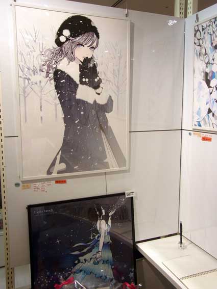 上条衿さんの個展の様子です_f0010033_11281335.jpg