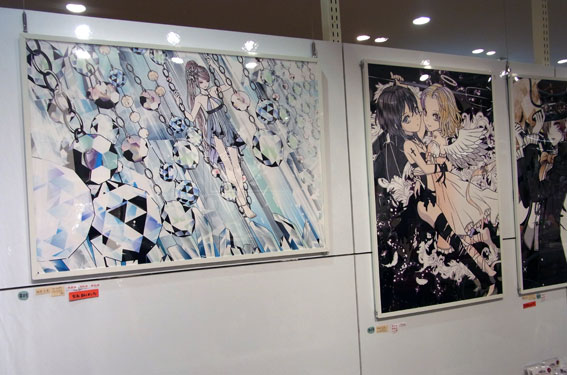 上条衿さんの個展の様子です_f0010033_11282519.jpg