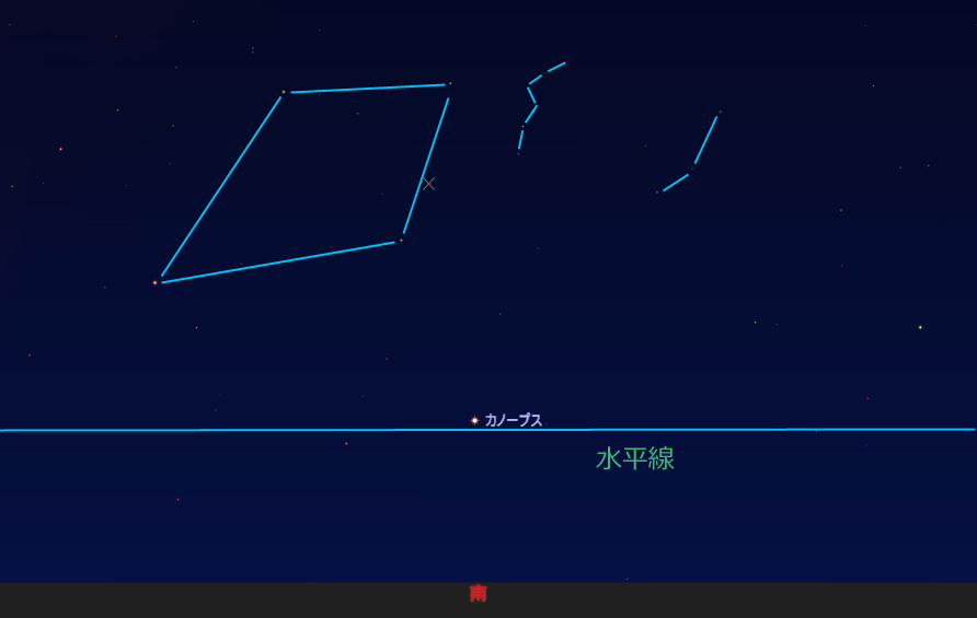 カノープス!? もうわからん!!_b0191074_1453394.jpg
