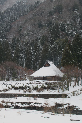 葛川かや葺きの家 14雪けしき9_e0048413_17514627.jpg