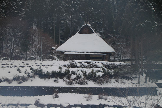 葛川かや葺きの家 14雪けしき9_e0048413_1752078.jpg