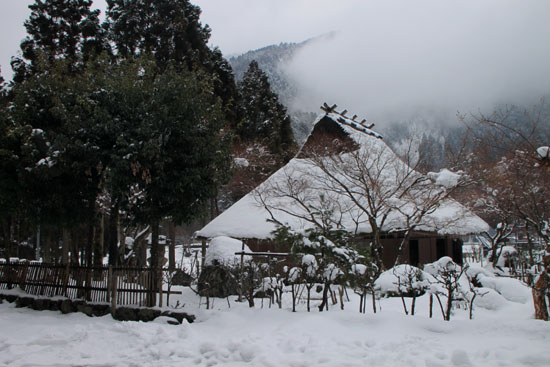 葛川かや葺きの家 14雪けしき9_e0048413_17521122.jpg