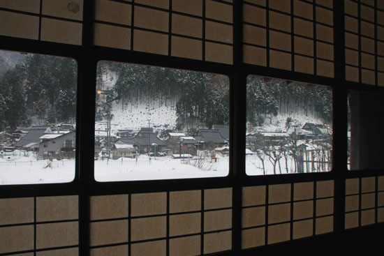 葛川かや葺きの家 14雪けしき9_e0048413_17532651.jpg