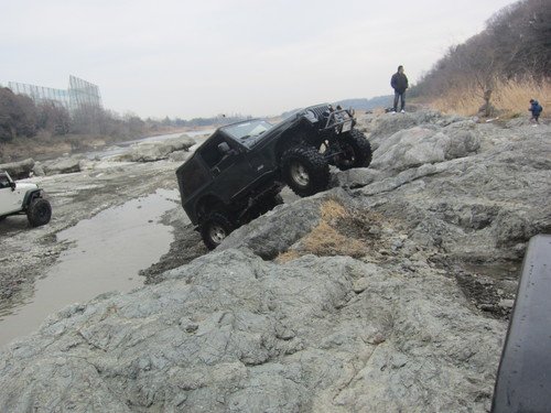 Jeep ラングラー　オフロード　＆　BBQ　２０１４年１月２５日_b0123820_13453069.jpg