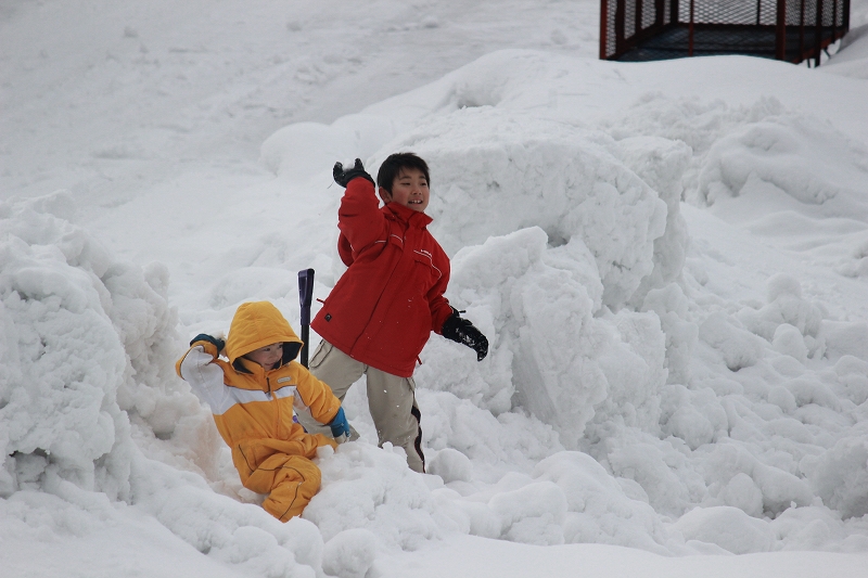 1月26日　雪で遊ぶ_b0250154_11583050.jpg