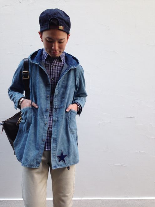 Put on “別注 LongLongDenimHoody” ①_d0227059_17414784.jpg