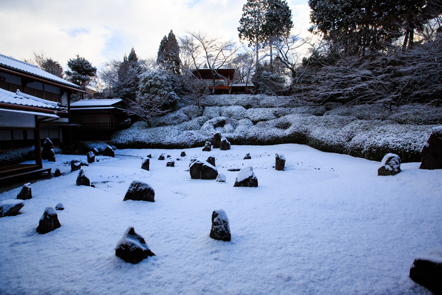 雪景色　　～東福寺塔頭　光明院～_b0128581_18502875.jpg