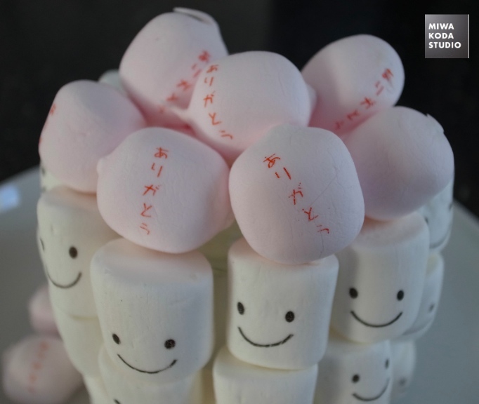 February 1, 2014　笑顔になるマシュマロ　Put your smile on by marshmallow_a0307186_146264.jpg