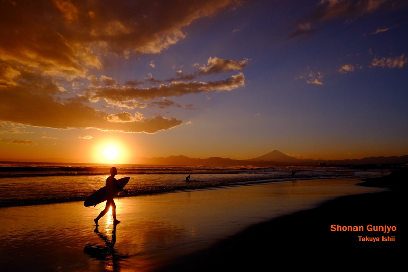 第357回 夕日のサーファー 湘南群青 The Sunset Blue 第357回 夕日のサーファー 湘南群青 The Sunset Blue