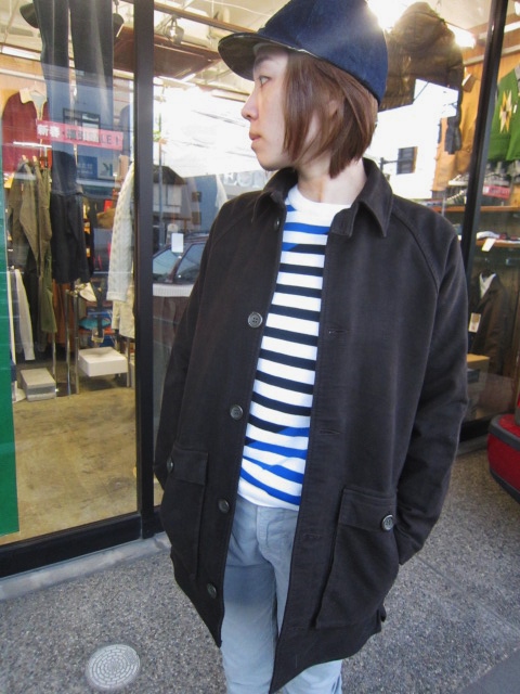 コイツは、春使えるCOAT JKT です☆★　EXTRA MILE USA ・・・ SEP COAT (別注・修正版)！♪！_d0152280_23565649.jpg