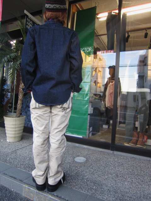HERVIER Productions ・・・ Indigo DENIM WORK SHIRTS!★!_d0152280_2394314.jpg