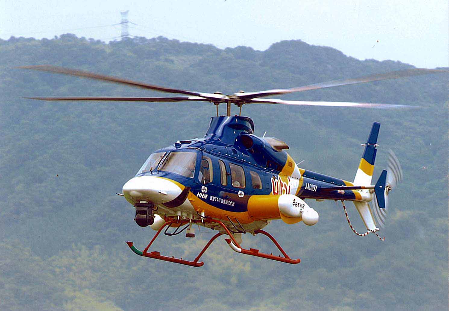 JA010Y YTV読売テレビ Bell430 とぶぞう : □□ほーどー飛行機 JA010Y YTV読売テレビ Bell430 とぶぞう : □□ほーどー飛行機