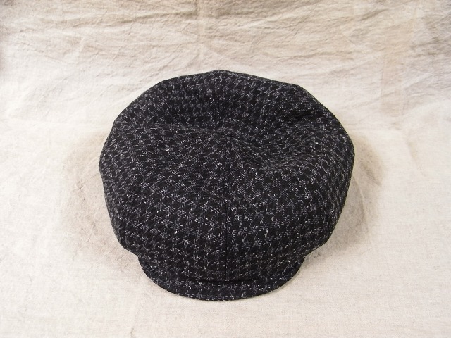 n/b houndstooth cap_f0049745_14505457.jpg