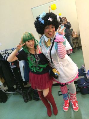暴れ祭りでNANAさん_e0163255_12192423.jpg