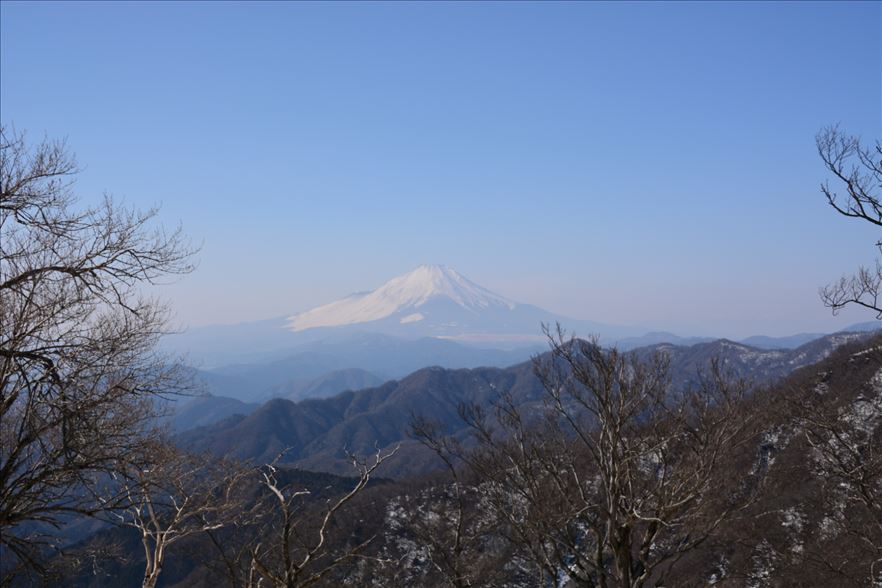 塩水橋から天王寺尾根から丹沢山_a0307264_21500275.jpg