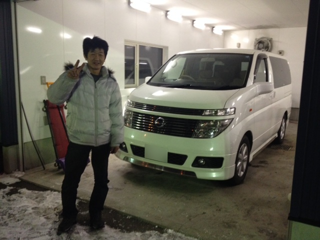★エルグランド待望のお納車となりました!!★(白石店)_c0161601_19264933.jpg