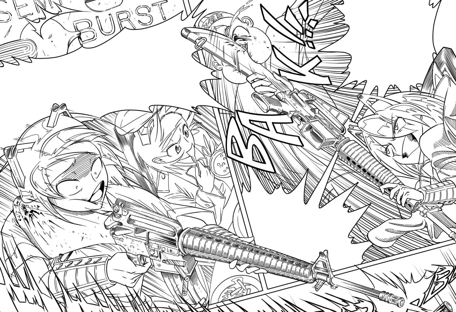 銃を描く という作業 小銃少女 The Gungirl