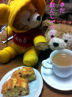 おやつのケーキを焼いてみた_c0036138_20193478.jpg
