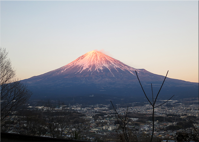 １月の富士山_e0254271_16523058.jpg