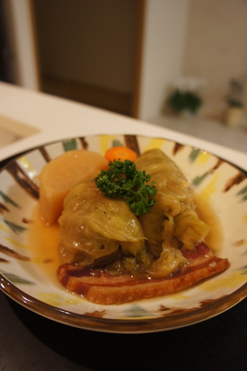 やわらかい♪ ロールキャベツ_f0215714_16322452.jpg