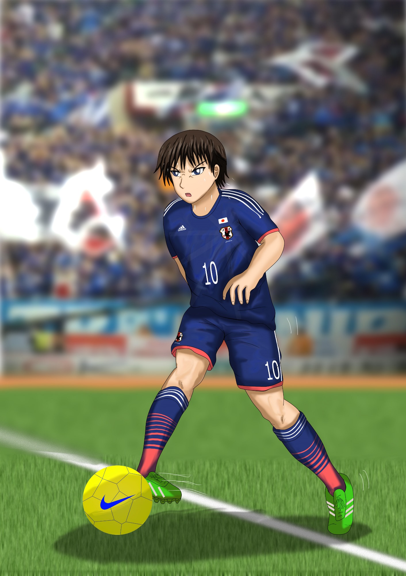 サッカー選手イラスト George S Blog