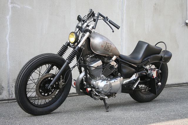 ビラーゴ250カスタム K君号完成！ : JET CUSTOM CYCLESの