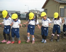 1月30日(年中 麦踏み)_d0091723_16225565.jpg