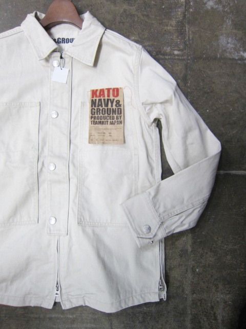 Kato AAA ・・・ Natural WHITE WORK JACKET！★！_d0152280_846571.jpg