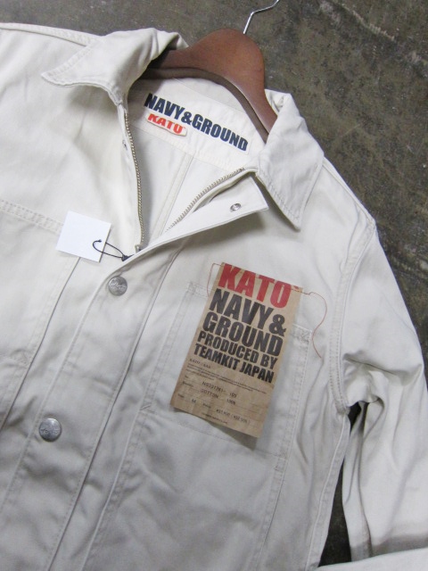 Kato AAA ・・・ Natural WHITE WORK JACKET！★！_d0152280_847810.jpg