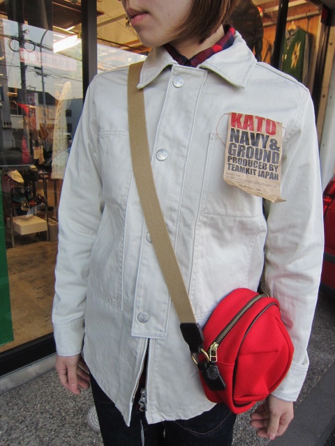 Kato AAA ・・・ Natural WHITE WORK JACKET！★！_d0152280_8502388.jpg