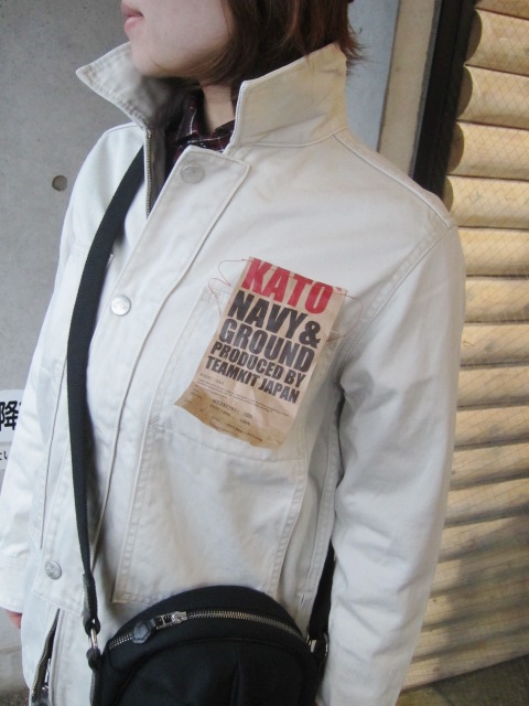 Kato AAA ・・・ Natural WHITE WORK JACKET！★！_d0152280_8521728.jpg