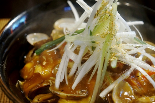 【究極のタラバ蟹と浅蜊入り　ふわとろ蟹玉丼】蟹とセロリのスープ付きで友達の分も作ったよ＾＾_b0033423_1855382.jpg