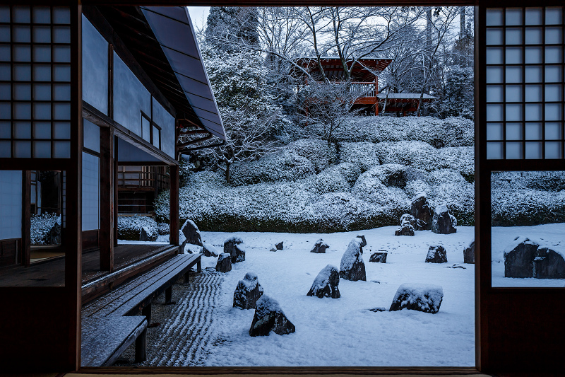 額縁光景 その３ 光明院 雪景 前編 花景色 K W C Photoblog