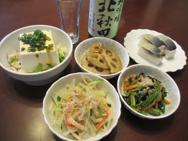 休日おうちランチ(・・ってか、一人呑み)_c0212604_11591365.jpg