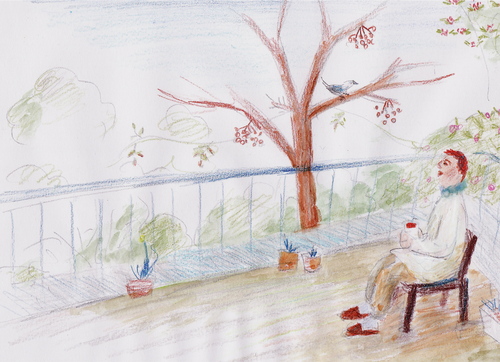 ひなたぼっこのイケてない絵_d0101846_7561446.jpg