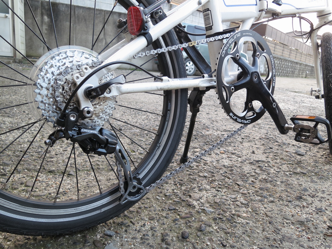 DAHON SpeedP8 - 9速化完了☆ : ::Viewfinder:: DAHON SpeedP8 - 9速化完了☆ : ::Viewfinder::