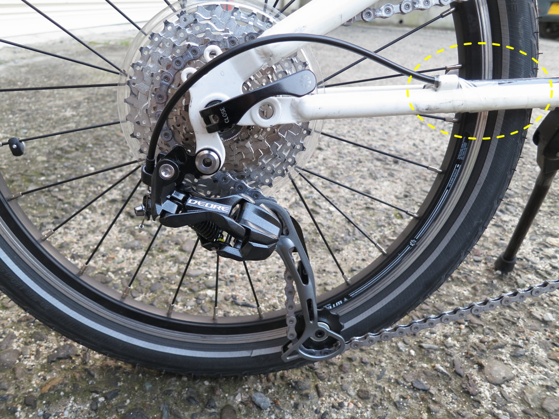 DAHON SpeedP8 - 9速化完了☆ : ::Viewfinder:: DAHON SpeedP8 - 9速化完了☆ : ::Viewfinder::