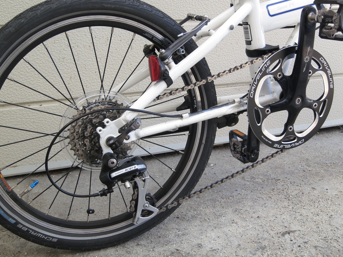 DAHON SpeedP8 - 9速化完了☆ : ::Viewfinder:: DAHON SpeedP8 - 9速化完了☆ : ::Viewfinder::