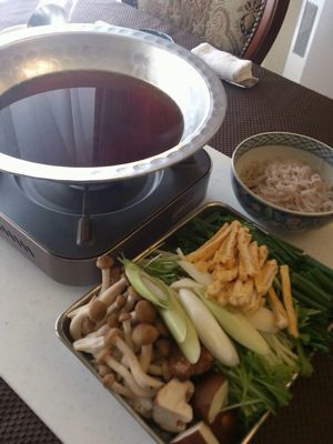 鴨鍋パーティ 2014_f0134268_15541272.jpg