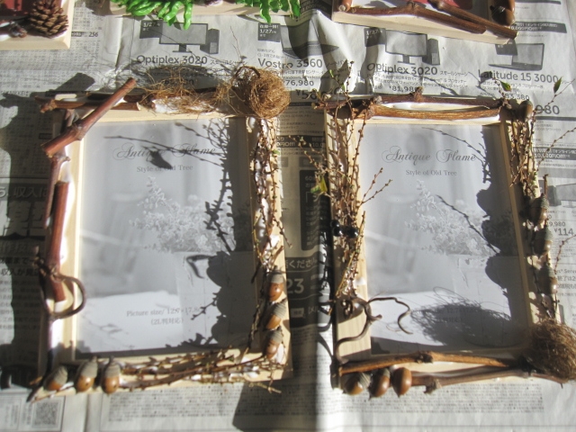 「写真立て作り」_e0191174_16553353.jpg