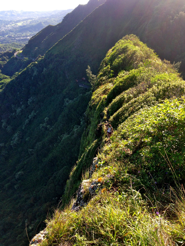 2014/01/20 Mountain Running Trip in Oahu of Hawaii Day.4 Nu\'uana Pali-Koko Crater Rim Trail_b0220886_18223170.jpg