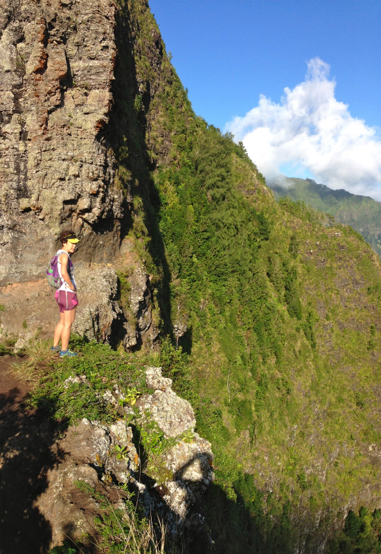 2014/01/20 Mountain Running Trip in Oahu of Hawaii Day.4 Nu\'uana Pali-Koko Crater Rim Trail_b0220886_18225097.jpg